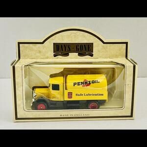 ❤️SOLD❤️Collectible LLEDO DAYS GONE  1934 MACK FUEL TANKER PENNZOIL LUBRICATION